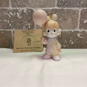 Precious Moments ornament May your Christmas be happy